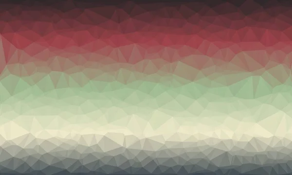 Kreativer prismatischer Hintergrund mit polygonalem Muster — Stockfoto