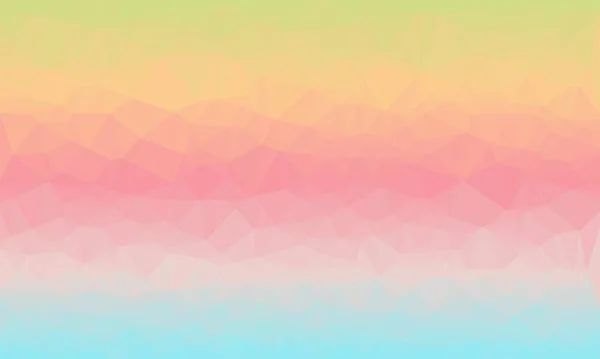 Minimal multicolored polygonal background — Stock Photo