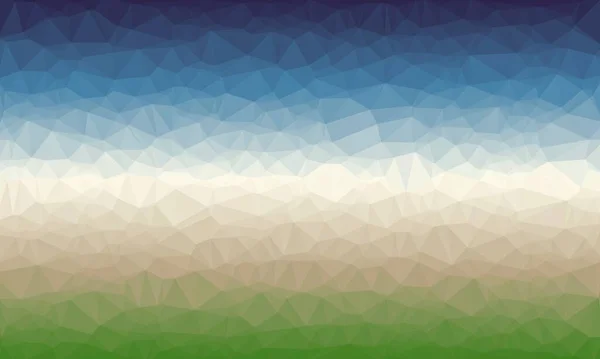 Abstrait fond multicolore avec motif poly — Photo de stock