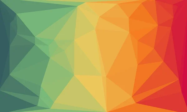 Creative prismatic background with polygonal pattern — Stock Photo