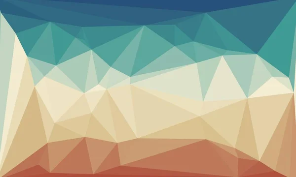 Minimal multicolored polygonal background — Stock Photo