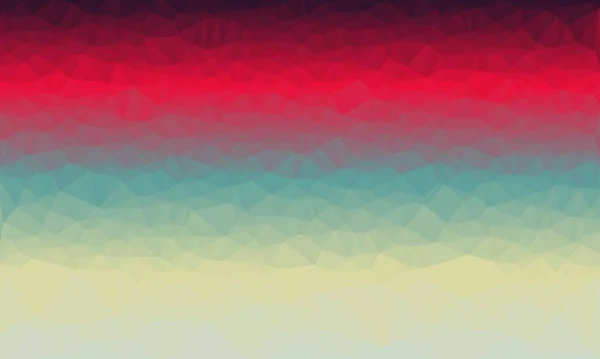 Kreativer prismatischer Hintergrund mit polygonalem Muster — Stockfoto