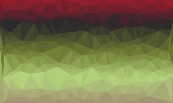 Kreativer prismatischer Hintergrund mit polygonalem Muster — Stockfoto