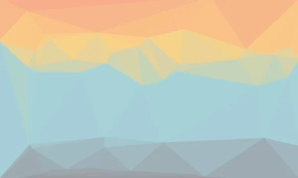 Creative prismatic background with polygonal pattern — Stock Photo