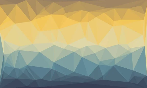 Creative prismatic background with polygonal pattern — Stock Photo