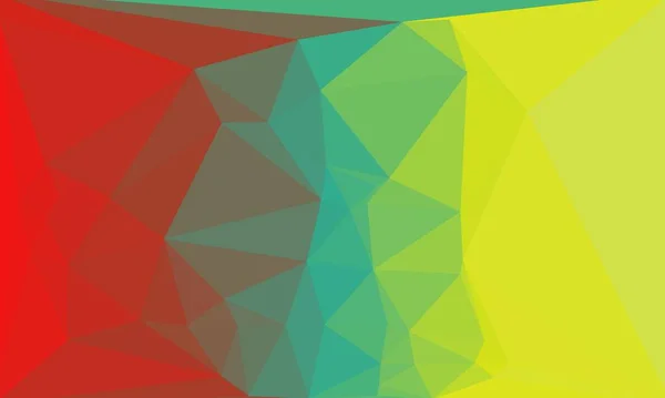 Sfondo poligonale multicolore minimo — Foto stock