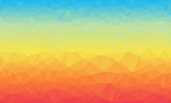 Abstrait fond polygonal coloré — Photo de stock