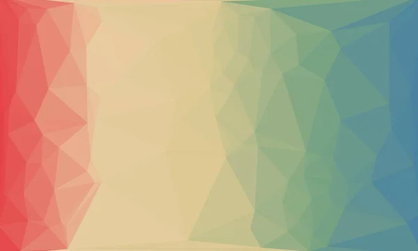 Fond prismatique créatif avec motif polygonal — Photo de stock