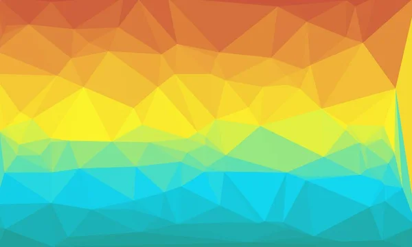 Mínimo fondo poligonal multicolor - foto de stock