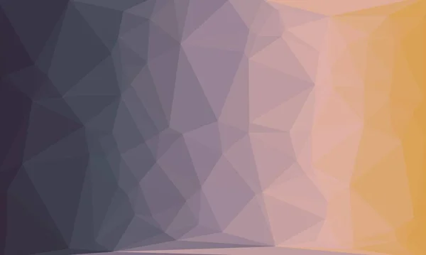 Kreativer prismatischer Hintergrund mit polygonalem Muster — Stockfoto