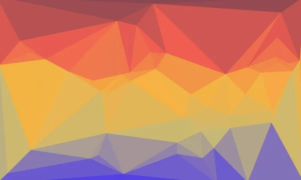 Creative prismatic background with polygonal pattern — Stock Photo