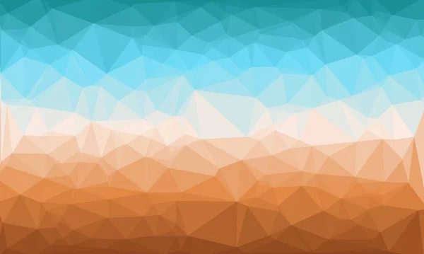 Kreativer prismatischer Hintergrund mit polygonalem Muster — Stockfoto
