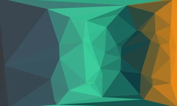 Fondo poligonal colorido abstracto — Stock Photo