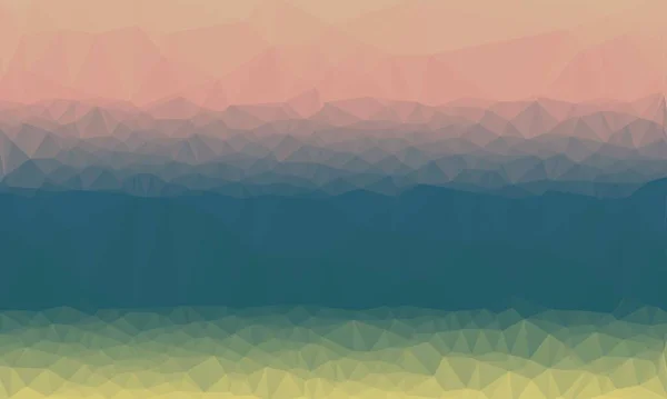 Minimal multicolored polygonal background — Stock Photo