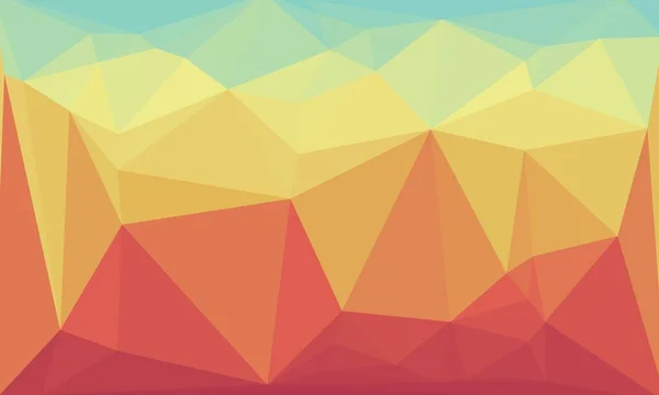 Abstrait fond multicolore avec motif poly — Photo de stock