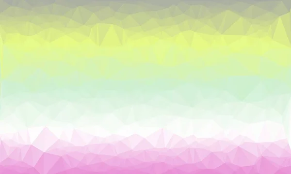 Kreativer prismatischer Hintergrund mit polygonalem Muster — Stockfoto