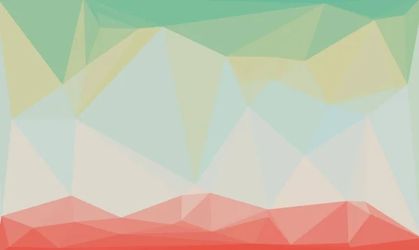 Kreativer prismatischer Hintergrund mit polygonalem Muster — Stockfoto