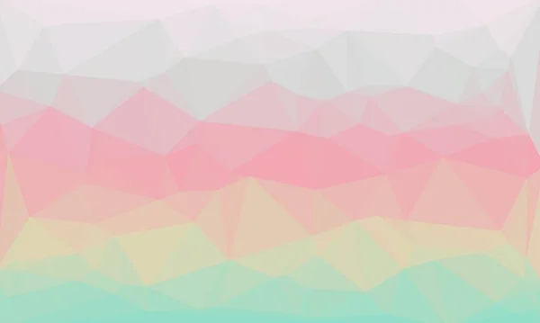Creative prismatic background with polygonal pattern — Stock Photo