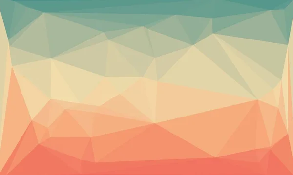 Minimal multicolored polygonal background — Stock Photo