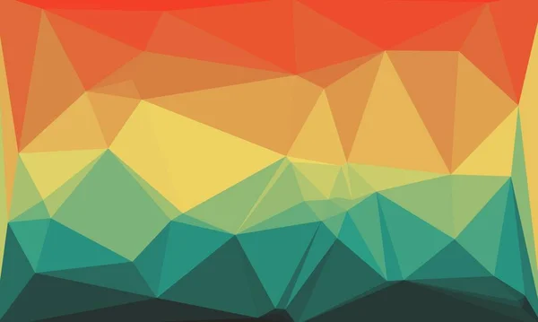 Fundo geométrico colorido com design em mosaico — Stock Photo
