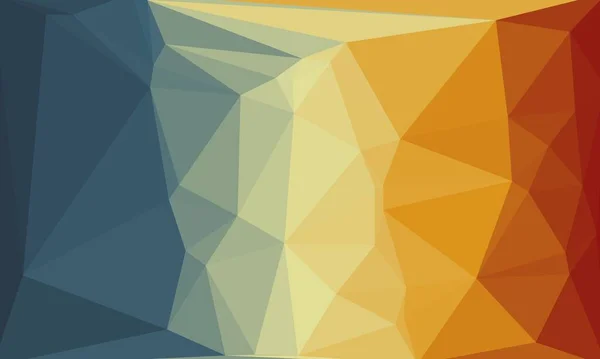 Abstrait fond multicolore avec motif poly — Photo de stock