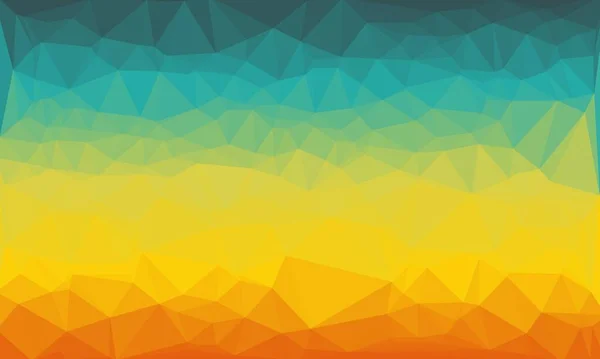 Heller mehrfarbiger polygonaler Hintergrund mit dreieckigem Design — Stock Photo