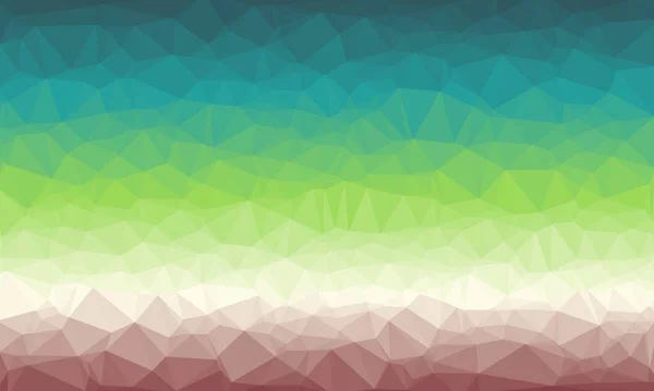 Fond prismatique créatif avec motif polygonal — Photo de stock