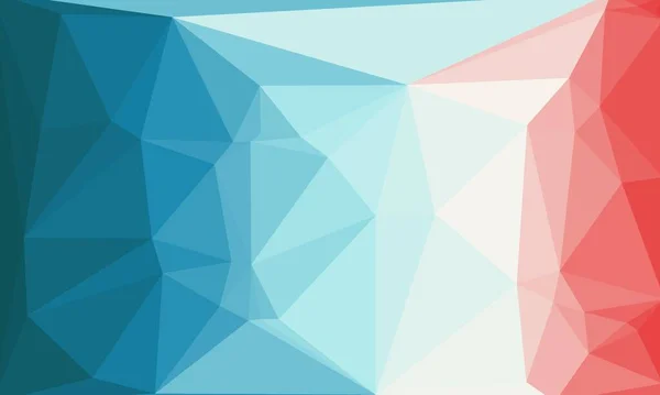 Abstrait fond multicolore avec motif poly — Photo de stock