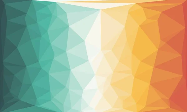 Creative prismatic background with polygonal pattern — Stock Photo