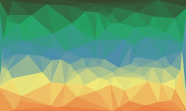 Abstrait fond multicolore avec motif poly — Photo de stock