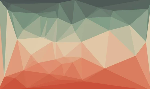 Kreativer prismatischer Hintergrund mit polygonalem Muster — Stockfoto