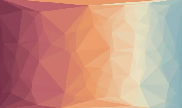 Fond prismatique créatif avec motif polygonal — Photo de stock
