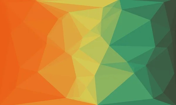 Sfondo astratto multicolore con motivo poli — Foto stock