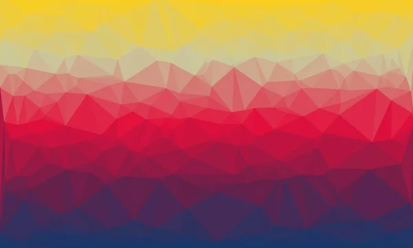 Abstrakte bunte polygonale Hintergrund — Stockfoto