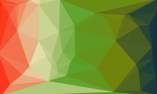 Abstrait fond polygonal coloré — Photo de stock