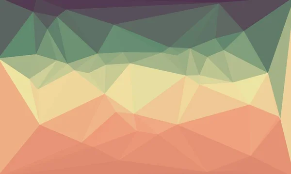 Kreativer prismatischer Hintergrund mit polygonalem Muster — Stockfoto