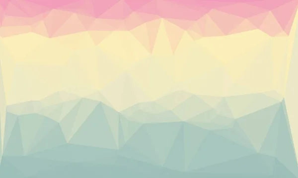 Creative prismatic background with polygonal pattern — Stock Photo