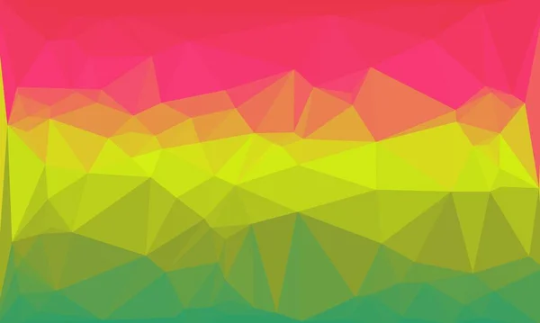 Minimal multicolored polygonal background — Stock Photo