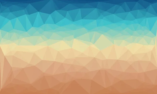 Creative prismatic background with polygonal pattern — Stock Photo