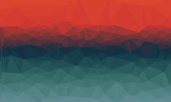 Fond prismatique créatif avec motif polygonal — Photo de stock