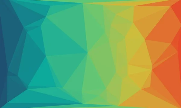 Fondo geométrico colorido con diseño de mosaico — Stock Photo