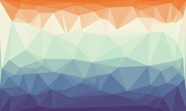 Creative prismatic background with polygonal pattern — Stock Photo