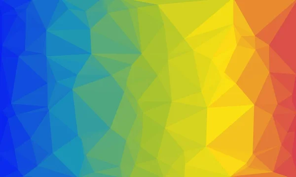 Fondo prismático creativo con patrón poligonal - foto de stock