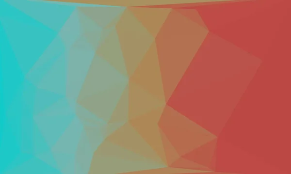 Creative prismatic background with polygonal pattern — Stock Photo