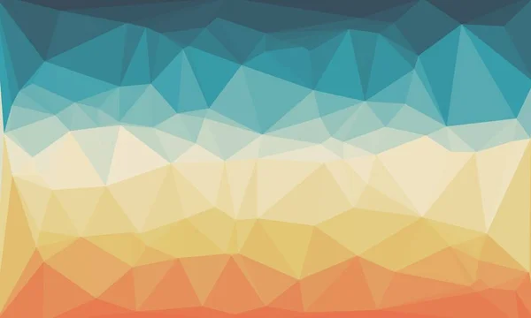 Minimal multicolored polygonal background — Stock Photo