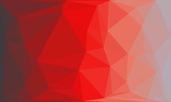 Bright red geometric background with poly pattern — Stock Photo