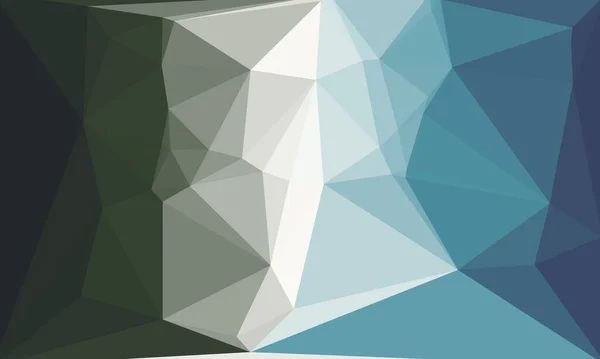 Creative prismatic background with polygonal pattern — Stock Photo