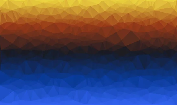 Sfondo poligonale multicolore minimo — Foto stock