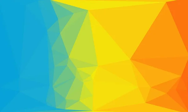 Abstrait fond multicolore avec motif poly — Photo de stock