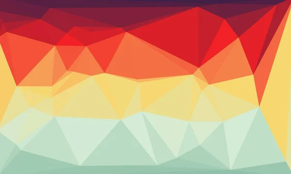 Minimal multicolored polygonal background — Stock Photo